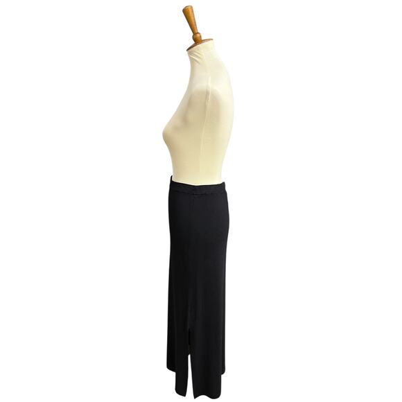 NWT Max Studio Stretchy Workwear Quiet Luxury Maxi Skirt Size Medium - Picture 5 of 9